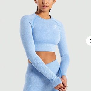 Gymshark Vital Seamless Long Sleeve Crop Top
